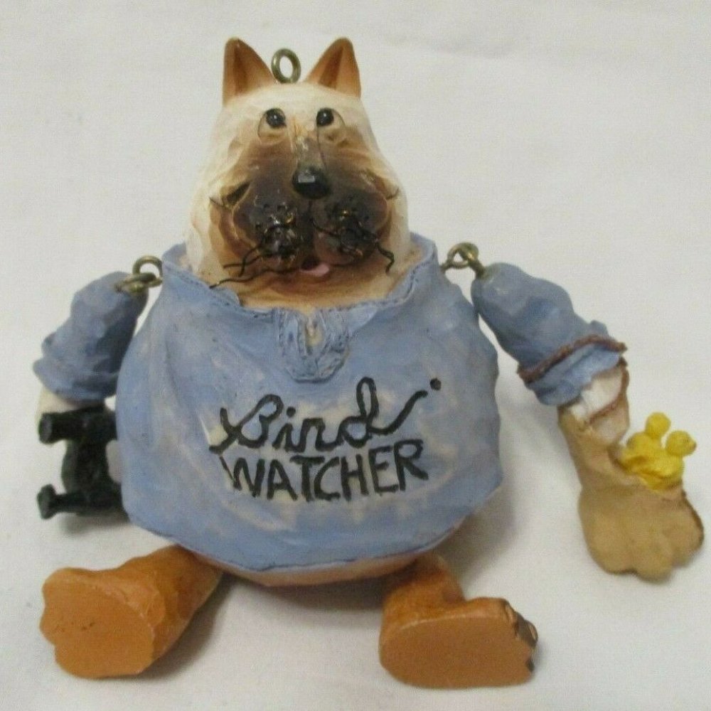 Bird Watcher Cat Shelf Sitter